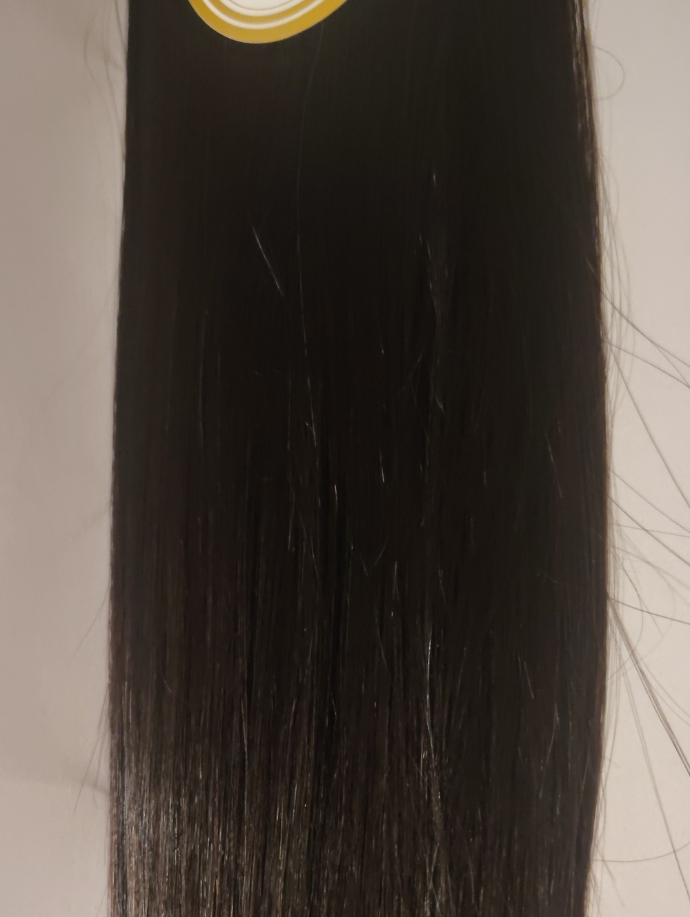 Human Virgin Hair 4 Packs Of 18" Hair Color Black